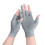 Comfortable Breathable All Cotton Three Finger Gloves-Gray 1