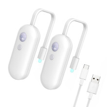 Lampe de toilette marche/arrêt automatique avec 8-2 ensembles