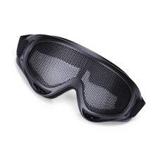 Lunettes en treillis métallique incassables, conception-Noir