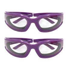 Lunettes scellées d'oignon de preuve de la poussière-lavande
