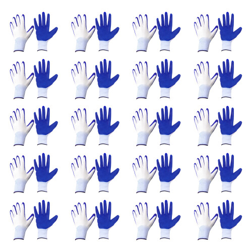 20 paires de gants de sécurité en Nitrile de qualité
