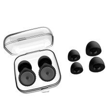 Bouchons d'oreilles souples pour usage multiple, y compris-Noir