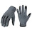Gants de travail pour écrans tactiles avec support de-Gris XL 1