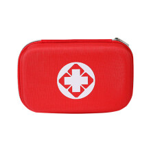Sac de rangement de premiers secours de grande capacité-S Rouge
