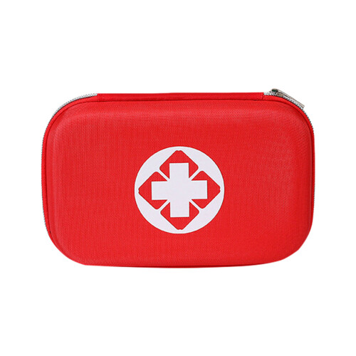 Sac de rangement de premiers secours de grande capacité-S Rouge