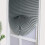 Miuline Pleated Blind Fabric Shade Grey 60x150cm 3