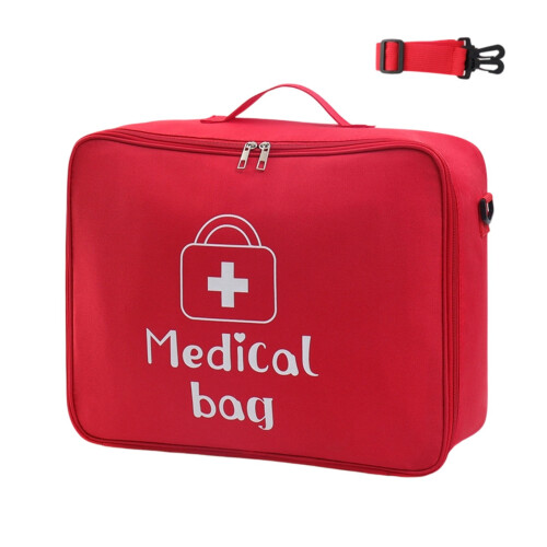 Organisateurs de Kit de médicaments d'urgence, résistant-L Rouge