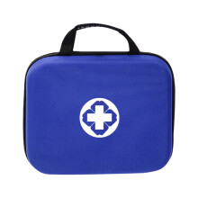 Portable Medicals Storage Organizers With Shockproof-L Blue