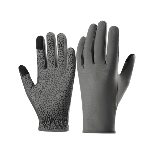 Nylon Work Gloves Design For Heat Relief And Secure-Gray M