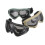 Unbreakable Mesh Lens Protective Goggles Glasses Perfect-green 6