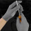 Ergonomic Enhancing Control Protective Gloves-5 pairs black 6