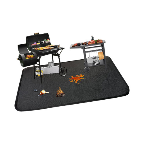 Camping Grill Mat For Backyard Waterproof Thermal-229x122cm