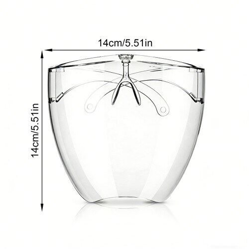 Full Face Shield Cover Mask For Cycling Workplace and 2