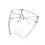 Full Face Shield Cover Mask For Cycling Workplace and 6