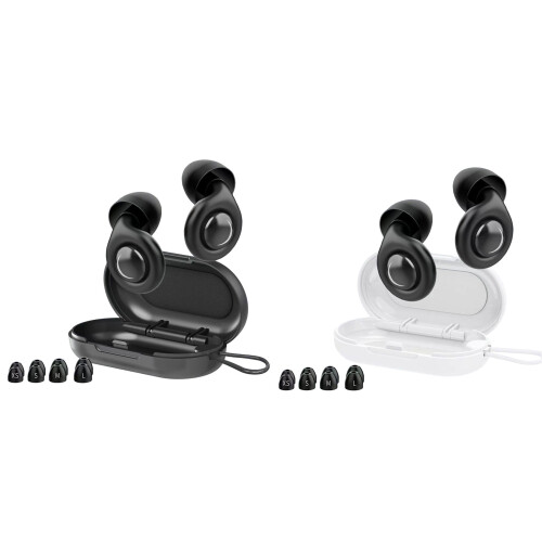Professional Grade 32dB Silicone Earplugs Noise Blocking-White 1