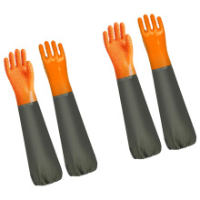 Koudebestendige handschoenen-Flanel elastisch koord
