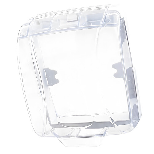 Shatterproof Not Dust Cover Clear for External Wireless-1pc