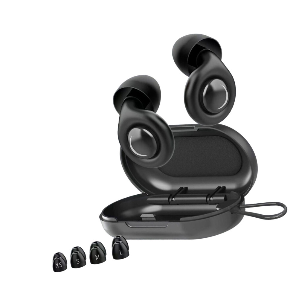 32Db Noise Cancelling Earplugs For Adult Unisex Sleep-Black 7709000636907