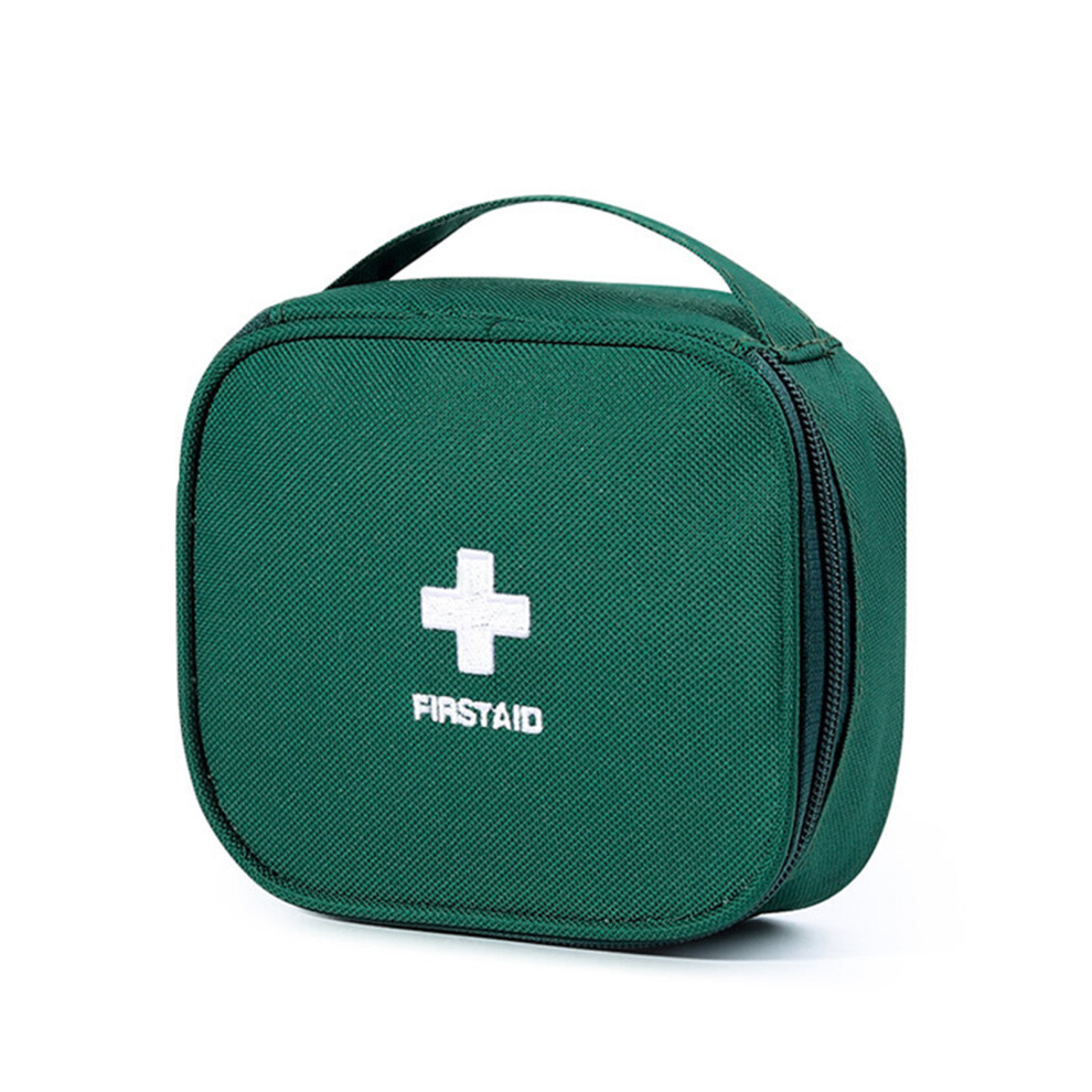 First Aid Bag Emergency Medicals Kit Organizers-S Green