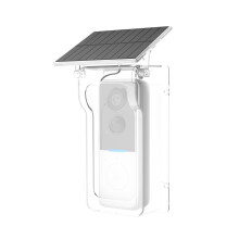 ABS Substance Solar Device Housing For Video Alarm-transparent
