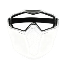 Adjustable Headband Fog Mask for Long Wear Comfort in Various