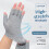 Protective Fingerless Cotton Gloves Comfortable-Gray 5 pairs 3