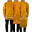 Unisex Protective Apron with High Collar Long Sleeve-120cm 4