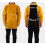 Unisex Protective Apron with High Collar Long Sleeve-120cm 5