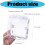Shatterproof Not Dust Cover Clear for External Wireless-1pc 4
