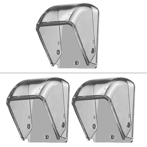 Transparent Flip Cover Guard Door Access System Protector-1pc 1