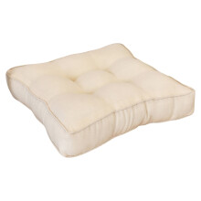 Coussin carré de chaise en lin RnemiTe-amo 45x45cm