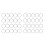 40-pack öppningsbara gardinringar i silver, 38 mm, järn 1