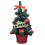 Mini Artificial Christmas Tree, Red, 20 cm 1