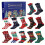 Rolig julsockadventskalender 12 par 1