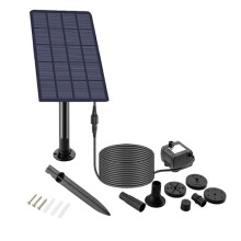 Solar Water Pump Kit for Garden Fountain, 2.5W
