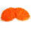 Orange Cheerleader Pompons, 2er-Set 1