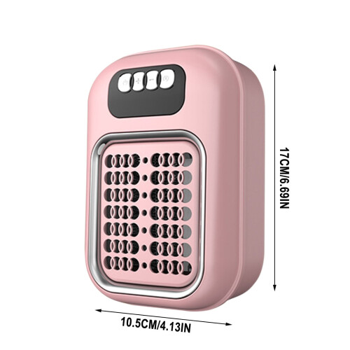 Μίνι επιτοίχια θερμάστρα 600W με θερμοστάτη – 2