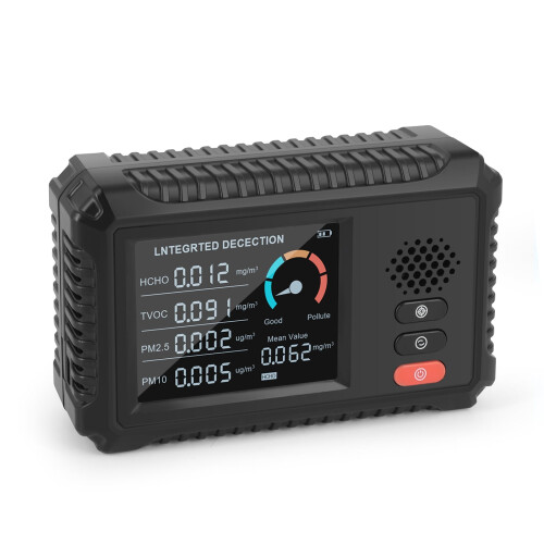 Luftkvalitetsmåler for formaldehyd TVOC PM2.5PM10 1
