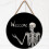 Skelet af træ til Halloween-dørskilt, 30 cm 3