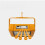 Lampada solare portatile USB Kayannuo Arancione 4