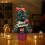 Mini Artificial Christmas Tree, Red, 20 cm 4