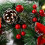 Christmas wreath artificial with pinecones berries flowers 3
