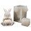 Silicone Rabbit Shaped Mold For Resin Casting Detailed Succulent 1