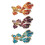 Broche poisson porte-bonheur élégante, accessoire de-Violet 2