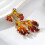 Broche poisson porte-bonheur élégante, accessoire de-Violet 5