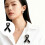 Broche décorative en strass, ruban noir léger, accessoire-1 2