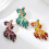 Broche poisson porte-bonheur élégante, accessoire de-Violet 7