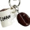 Coffee Themed Key Holder Ergonomic Resin Keychain Functional 5