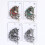 Fashion Forward Pferdebrosche, einzigartige Dekoration,-Rot 7