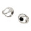 Black Onyx Cocktail Ring Adjustable Band Geometric Twist-1 2